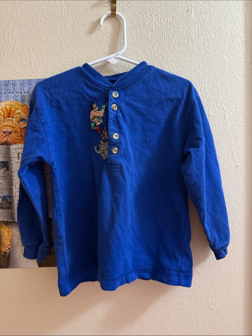 Vtg Tarzan XS kids long sleeve